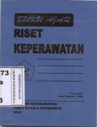 Image of Buku Ajar Riset Keperawatan