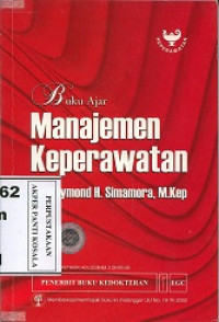 Image of Buku ajar manajemen keperawatan
