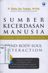 Image of Sumber Kecerdasan Manusia = Human Quotient Resource