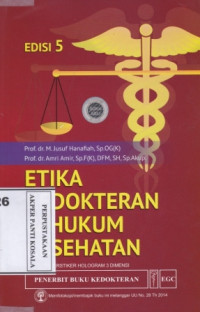 Image of Etika Kedokteran Hukum Kesehatan Edisi 5
