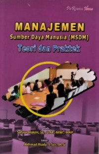 Image of Manajemen Sumber Daya Manusia (MSDM) : teori dan praktek