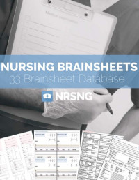 Image of Nursing Brainsheet Database : 33 Brainsheet Database